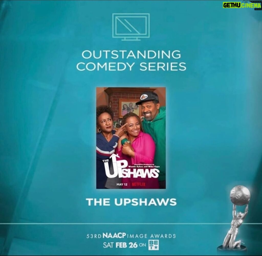 Journey Christine Instagram - Congrats to my Upshaws family! Thank you @naacpimageawards for the nomination. 💖