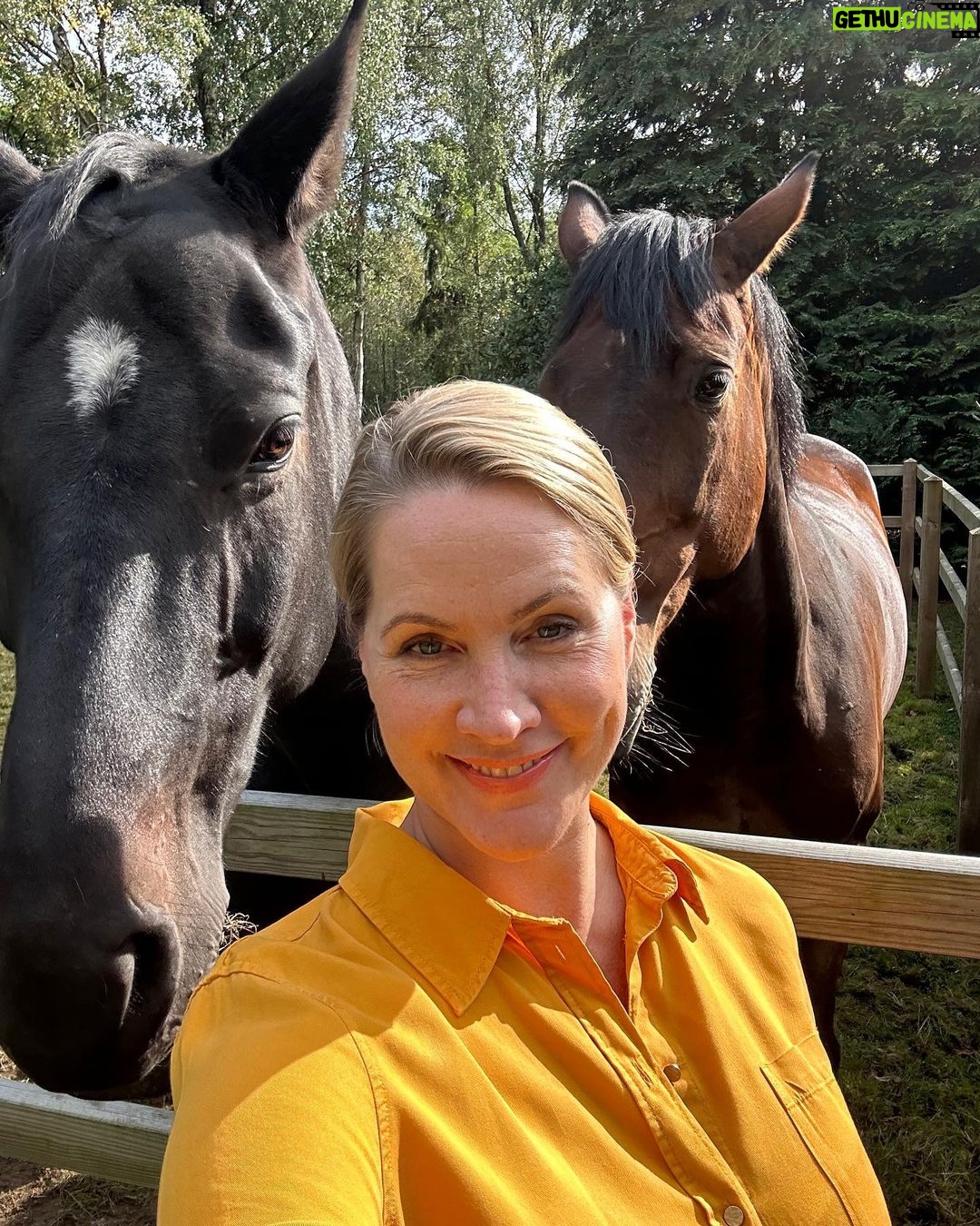 Judith Rakers - 13.2K Likes - Selfies mit Sazou 🧡… #herzenspferd #sazoumeinmädchen #meinekleineFarm