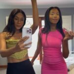 Julia Samantha Edima Instagram - video dump siterhood ❤️ such a funny moments ❤️ and the cutest is my lovely @lesego_chombo 🥰 #missworldsouthafrica South Africa