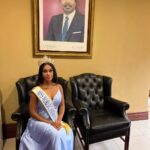 Julia Samantha Edima Instagram - last day in Mandela's country🇿🇦. I wanted to visit the Cameroonian embassy in South Africa before returning to my land. More than a visit, it was a privileged moment of exchange with these brave ladies who serve our homeland beyond the borders, who promote Cameroon in its diplomacy, its economy, its culture. My stay here was definitely very enriching for me, because I was able to meet great people and broaden my horizons. I am grateful for this new experience. 🙏🏽 #missworldcameroon #experience