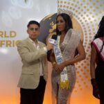 Julia Samantha Edima Instagram - Such a amazing night ✨ yesterday the South African's beauty was awarded to be heard on the roof of the world 🌍🤍 It's under the light, glamour, ecstasy and elegance that the incredible @claudemashego was crowned yesterday to fulfill this noble task, one more queen who will write the history of the 71st edition of @missworld , I’m looking forward to be in India !!! 🇮🇳 Welcome to my New lovely miss World’s sister ❤️ I had the privilege of experiencing this moment, thank you so much to the @missworldsouthafrica’s committee for that ✨ Thank to the lovely people of South Africa 🇿🇦❤️🇿🇦 👗 : @inesta_mode #missworld #missworldsa2023 #missworldsouthafrica2023 #missworldcameroon