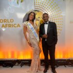 Julia Samantha Edima Instagram - Such a amazing night ✨ yesterday the South African's beauty was awarded to be heard on the roof of the world 🌍🤍 It's under the light, glamour, ecstasy and elegance that the incredible @claudemashego was crowned yesterday to fulfill this noble task, one more queen who will write the history of the 71st edition of @missworld , I’m looking forward to be in India !!! 🇮🇳 Welcome to my New lovely miss World’s sister ❤️ I had the privilege of experiencing this moment, thank you so much to the @missworldsouthafrica’s committee for that ✨ Thank to the lovely people of South Africa 🇿🇦❤️🇿🇦 👗 : @inesta_mode #missworld #missworldsa2023 #missworldsouthafrica2023 #missworldcameroon