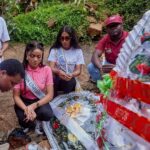Julia Samantha Edima Instagram - We probably won't be able to ease the pain of these families,we can just cry with them and let God us console. It is with great sadness and a surge of solidarity that we again visited the scene of MBANKOLO yesterday. The @miss_cameroun_officiel committee , @2iem_dauphine_miss_cmr2023 , @princesseissie miss Universe Cameroon 2023 and @juliasamanthafoundation , we all wanted to accompany grieving families in prayer , accompanied by donations of clothing, products food, medicines, drinks, prize pools etc., offered by souls of good will that you are. thank you for this mark of generosity and compassion .Thank you to my amazing @missworld ´ s sisters for supporting my country in this ordeal. Far to be a simple competition, this adventure is also a symbol of humanity and this is its greater magic. My brothers and sisters received your messages from support and send you their sincere thanks ❤️🙏🏽 #prayersformbankolo Mbankolo,Yaoundé,Cameroun
