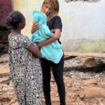 Julia Samantha Edima Instagram - It was a difficult, sad day. The only thing that warmed my heart was David’s smile , a 6- Month -old baby who miraculously survived the landslide with his mother. residents of the area spoke of around fifty dead bodies and others still being sought. My government is mobilizing to assist them and with @juliasamanthafoundation , accompanied by the @miss_cameroun_officiel committee, we will return with psychological assistance and food . I’ll publish the informations for the call donations by tomorrow, for anyone who wants to help. 🤲🏽❤️ thank you for your many messages of comfort for my country ❤️🇨🇲