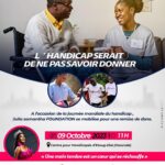 Julia Samantha Edima Instagram - The real handicap would be not knowing how to give. 🤲🏽 🌍 On the occasion of World Disability Day , celebrated every october 9 , let us pay particular attention to these people with reduced mobility, but also, let us talk about mental disability. yes, it's not just physical you know! Let's start with a donations delivery to those lovely people on Monday ❤️, then our conference debate around the theme: Mental health education, how to overcome with a disability? The week promises to be so interesting, I can't wait to bring you in this new page of my Beauty with a purpose "Your mental your beauty" with the collaboration of @fondationfeef ! Humanity is always a beautiful adventure . 🌍 #missworld #missworldcameroon #yourmentalyourbeauty