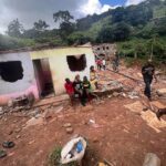 Julia Samantha Edima Instagram - It was a difficult, sad day. The only thing that warmed my heart was David’s smile , a 6- Month -old baby who miraculously survived the landslide with his mother. residents of the area spoke of around fifty dead bodies and others still being sought. My government is mobilizing to assist them and with @juliasamanthafoundation , accompanied by the @miss_cameroun_officiel committee, we will return with psychological assistance and food . I’ll publish the informations for the call donations by tomorrow, for anyone who wants to help. 🤲🏽❤️ thank you for your many messages of comfort for my country ❤️🇨🇲
