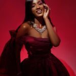 Julia Samantha Edima Instagram - When you shine your love, you light up the world. 🔺♦️ 📸 : @fbs_pictures 👗 : @moan_yesus #missworldcameroon #missworld #yourmentalyourbeauty