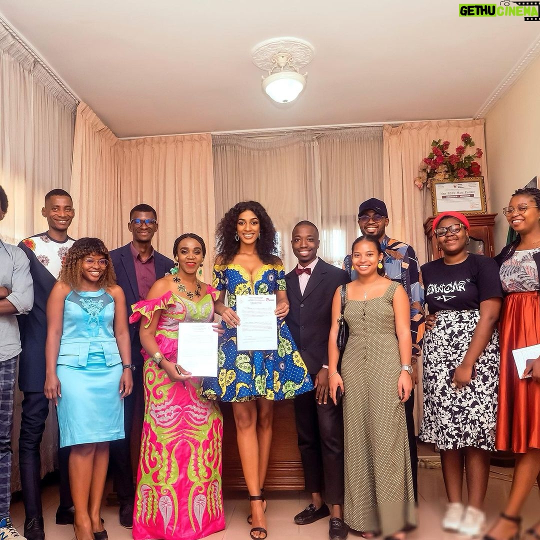 Julia Samantha Edima Instagram - π« ππ§πΎββοΈ BEAUTY WITH A PURPOSE π« ππ§πΎββοΈ I share with you my joy this evening because Iβve just connected with a new humanitarian family in order to write a new page of my BWAP. Itβs a great privilege to benefit from the support of such an important NGO as @fondationfeef , an NGO fighting against juvenile delinquency and violence linked to alcohol consumption and drugs in schools. The second phase of my humanitarian project Β« YOUR MENTAL YOUR BEAUTY Β» , which will touch on the subjects of violence, depression and suicide, will require a strong hand, better equipped to accompany me in order to have a greater impact, nothing better than expertise, and above all FEEF β s vision which marries that of @juliasamanthafoundation in the sense of a work in favor of the mental health in African, for Cameroonian populations and more precisely for the youth. I look forward to sharing with you the fruits of this wonderful partnership . πΈ @leo.vouk_shotthis π : @inesta #missworldcameroon #BWAP #yourmentalyourbeauty #newpartnership #FEEF #stopsuicide