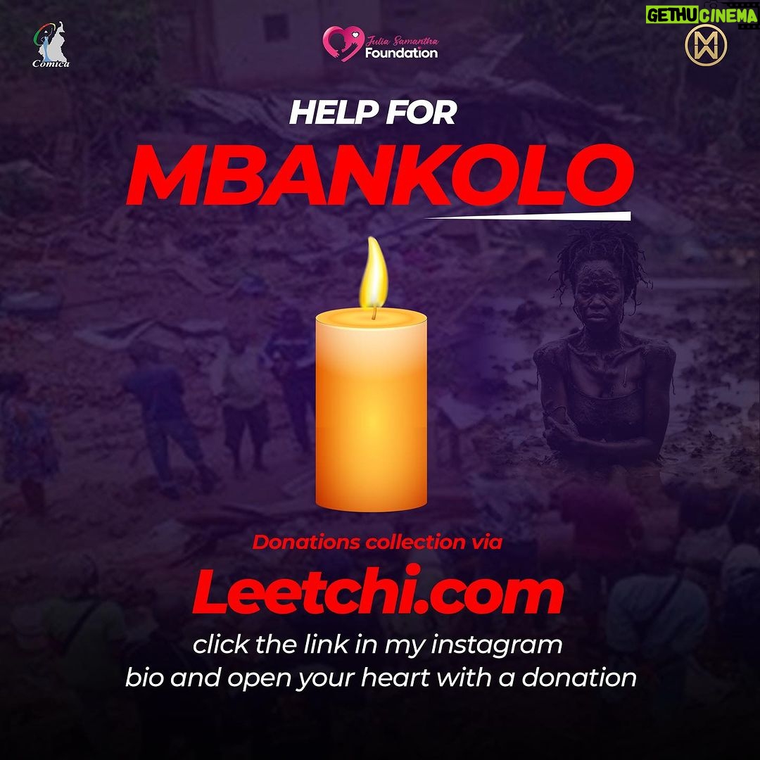 Julia Samantha Edima Instagram - Thank you for all your messages support. 🙏🏽❤️ faced with the tragedy that nearly 90 families live in this moment in Cameroon , without habitation, without landmark, many have asked how they could join me remotely to give their help. So, I created this link you will See in my Instagram Bio , which will allow you to make a gesture no matter where you are . 🌍 May God bless your hearts and comfort the victims of this landslide. ❤️ #prayersformbankolo Mbankolo,Yaoundé,Cameroun