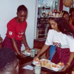 Julia Samantha Edima Instagram - On se capte à @tchopetyamo Douala à 15h pour « VOTE ET YAMO » je serai encore de service 🤌🏾, gardez mes pourboires et une belle dose d’énergie pour passer un bon moment ensemble. 🥰 L’événement fut un succès à Yaoundé , merci infiniment du soutient , j’espère vous voir nombreux ce soir à Douala ! N’oubliez pas que votre pass pour bénéficier des réductions dans le menu , c’est la présentation de l’application Mobstar dans votre téléphone 😉 Tchop Et Yamo