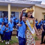 Julia Samantha Edima Instagram - Thank you for the welcome Batouri❤️ feel blessed to receive so much love from my country. I feel this beautiful energy everywhere I go. In this locality in particular, I want to contribute to better psychological support for children, fight for their education and defend their interests. I am already happy to have the support of the administrative and traditional authorities, may they support me in my ambitions. This stay promises to be impactful . #missworldcameroon #beautywithapurpose #yourmentalyourbeauty