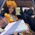 Julia Samantha Edima Instagram - Thank you for the welcome Batouri❤️ feel blessed to receive so much love from my country. I feel this beautiful energy everywhere I go. In this locality in particular, I want to contribute to better psychological support for children, fight for their education and defend their interests. I am already happy to have the support of the administrative and traditional authorities, may they support me in my ambitions. This stay promises to be impactful . #missworldcameroon #beautywithapurpose #yourmentalyourbeauty