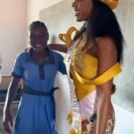 Julia Samantha Edima Instagram - Thank you for the welcome Batouri❤️ feel blessed to receive so much love from my country. I feel this beautiful energy everywhere I go. In this locality in particular, I want to contribute to better psychological support for children, fight for their education and defend their interests. I am already happy to have the support of the administrative and traditional authorities, may they support me in my ambitions. This stay promises to be impactful . #missworldcameroon #beautywithapurpose #yourmentalyourbeauty