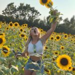 Julian Daigre Instagram – 🌻‘s make me so damn happy. Fo real tho.
In my 27 years of life, I’ve always wanted to visit a sunflower field. Finally got around to it, and it was genuinely one of the most peaceful, beautiful experiences. 
On my list of things to call “mine” one day.. a field of sunflowers is one of them. BET. Coastal Ridge Farm