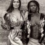Juliana Paes Instagram - Olha o que eu achei aqui, @negblack!!!! O encontro de Bibi e Sabiá foi em #AForçaDoQuerer, mas esse ensaio aqui pra @voguebrasil… foi só zueira com esse meu amigo de alma! Saudade, Negs! Passando a visão! #TBT