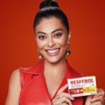 Juliana Paes Instagram - Você sabe por que um chá ou uma sopa quentinha ajudam a aliviar a congestão nasal quando a gripe aparece? Eu aprendi com o Especialista @resfenoloficial e vou te contar por que isso acontece. Vem ver! | Publi