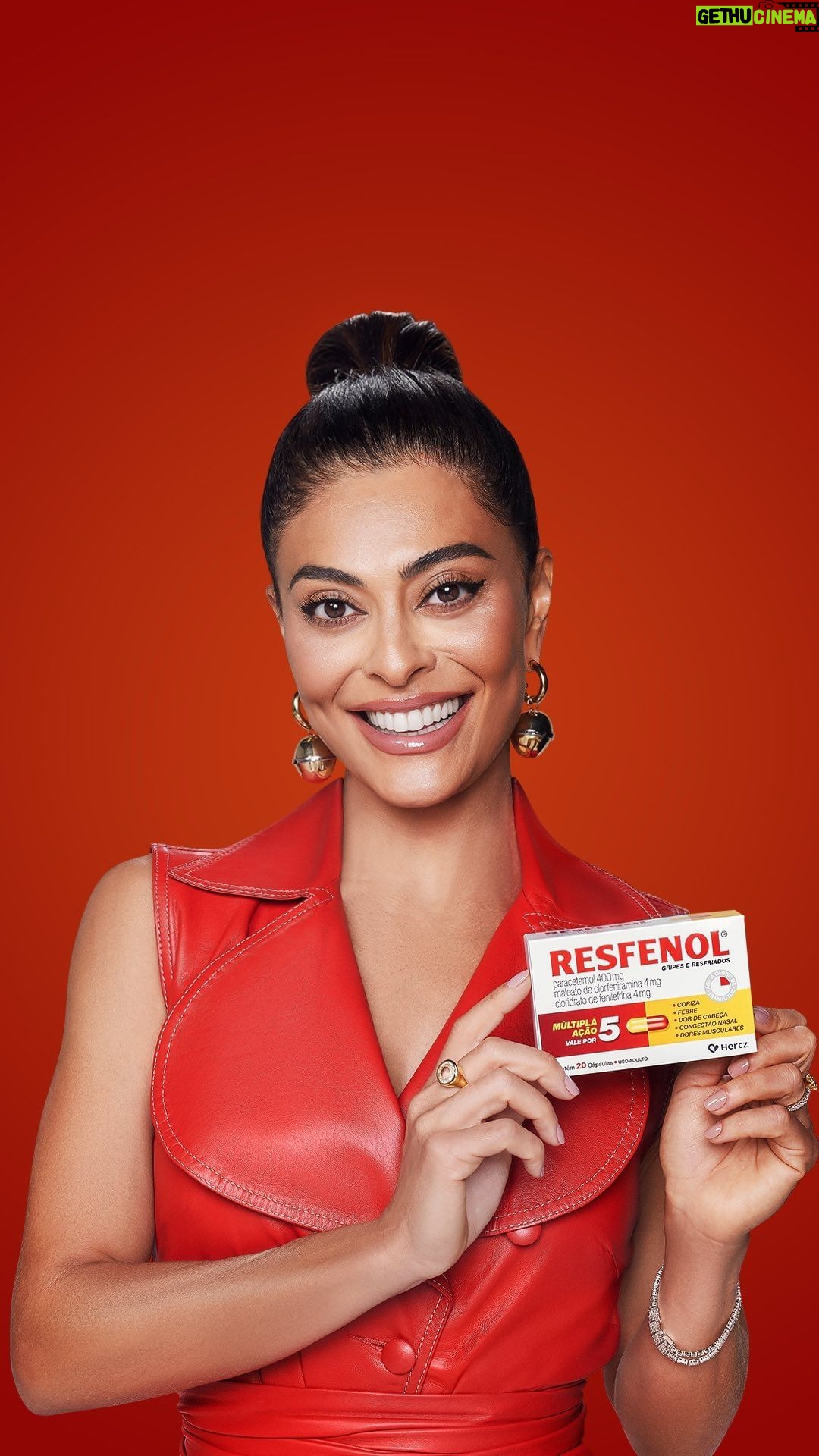 Juliana Paes Instagram - Você sabe por que um chá ou uma sopa quentinha ajudam a aliviar a congestão nasal quando a gripe aparece? Eu aprendi com o Especialista @resfenoloficial e vou te contar por que isso acontece. Vem ver! | Publi