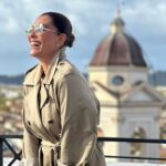 Juliana Paes Instagram - Não é à toa que Roma tem as mesmas letras que tem o Amor! Nunca vou esquecer essa vista! Hotel Hassler Roma