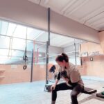 Juliane Wurm Instagram - Enjoyed today’s session! Very glad to keep moving on and off the wall at 33 weeks 😍 Grimper.ch