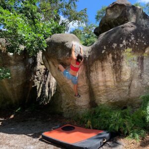 Juliane Wurm Instagram - When talking about the connection between climbing and body weight I’m sometimes astonished that voices become quite, people turn around to see who’s listening that this topic still seems to hold something mystic.

.

I began realising the role of body weight in climbing during my youth. After some days of being sick with food poisening, I expected to feel very weak on the climbing wall, but to my surprise the contrary was the case. I was around 13 yo and had developed an ambition in climbing. From that point onwards I began seeing a connection between how much I ate and my climbing and started playing with it. I read about diets, tried to eat less, weighed myself frequently and this topic became very present on my mind. I developed an ideal of beauty of a very thin, but muscular body, started comparing my body to other female climbers and felt weak if they had thinner thighs than I had. I developed lots of very weird misconceptions about how to lose weight while not becoming physically weak/losing muscles. There were a handful of desperate moments during my teens where I thought about the reasonableness of vomiting up my last meal (luckily ended up not doing so).

.

I’m not sure whether I would have talked about it openly during my youth, but looking back, there simply wasn’t much room for that. While it is obvious that there is a strong connection between climbing performance & body weight/nutrition to anyone who has tried to push their climbing limits, this topic was a taboo (and maybe still is). I feared being stigmatised as being over-ambitious, expected people to tell me I should just train more instead of thinking about what I ate, feared not being taken seriously. 
Only when I was around 20 yo I started talking about the the role of weight in climbing with friends. I was lucky to be surrounded with people with whom we created room for ourselves for exchanging information, revising misconceptions, talking about the limits, consequences and dangers of playing with weight. The topic stayed very present on my mind until I stopped competing, but it helped immensely to talk about it in a more rational way to keep some emotional distance from my body weight.