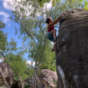 Juliane Wurm Instagram - My struggle with the limits of female physique in sports or not being male enough. 

.

As a young and ambitious female climber, when my male counterparts developed muscles during puberty, I remember feeling disappointed about the adaptations to training my body seemed to be able to. I trained harder and more often than many of the boys, while they became physically stronger with seemingly no effort. Meanwhile I became a little heavier and hoped that my body wouldn’t become ‘too female’. By doing physical/strength training I sometimes felt like I’m trying suppress my femininity. I was aware that climbing is a very technical sport and that one could come very far with technical delicacies, but I always thought that even if I’d train my hardest, my pure physical abilities would never be much better than those of an ambitious male hobby climber.

.

I considered competitive sports as a field where the limits of the human body could be tested and struggled with the fact that it would, in most cases, be more sensible for me to compare myself with women (especially when coming close to the limits of what’s currently possible), while men could compare themselves within the whole human group. Growing up in a society that resonated that unfair gender gaps between men and women were fought to be closed, I felt like I’m standing next to the most natural gap and had to accept that chances (of success, rewards, recognition,...) might be equal, but this body-gap couldn’t be closed. I struggled with this in climbing and during my competitive career, but also when watching quantifiable female sports on tv. I struggled with the inferiority of pure strength of female bodies at the limits in quantifiable sports.