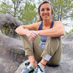 Juliane Wurm Instagram – Why I struggle cooperating with other women (yet). 
.

Competition is about comparison, about rankings, numbers, about quantifying one’s performance and I very much internalised that concept. 
I constantly compare myself with women my age. It is something I’m not at all proud of and that I don’t like about myself. I competed with women around my age in climbing, so this has become my group of comparison. I compare myself inside this group in climbing – be it a boulder, a route, but also outside climbing – in school, professional success, knowledge, other sports… I rarely compare myself with men. I often climb with other men, my brother, my roommate, friends from the climbing gym. During these sessions I have approximately zero ambition. I try the easiest boulders, if I fail, I don’t care. I don’t feel any urge to make up an excuse. If I climb with other women, I try very hard, I’m focussed, I want to be the first one to get up a boulder or a route, I want to be stronger on training exercises. It is so deep inside me that even if I want to turn it off, I usually can’t. I make up excuses if I fail, emphasise that I don’t care and haven’t trained much lately, that I have lots of other stuff to do or in my mind. 
.

I developed that behaviour in climbing, but I also carried it into other fields of my life. I’m often fine with other women my age being good at things, I usually just want to be a tiny little bit better. For years now I’m aware of this concept not being very sensible and if often disgusts me and makes me feel ashamed in front of myself. I’m aware of it being arbitrary since the day I’m not competing anymore. Why don’t I compare myself with people who invested as much as I did, who care as much about a certain thing, be it men, women, people who are younger or older,…? Rationally seen I want to build a team with other women, I want us to support each other, I want to support other women when needed and be able to accept support when I need it and compete from time to time to increase our performances when we care. 
.

While thinking about this I’m always wondering, if this is only my personal problem or if this concerns (female) society as a whole?