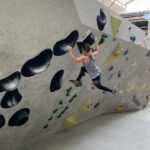 Juliane Wurm Instagram - Yassss! Very happy to be climbing again:)) Second time climbing since gyms were opened again and first post-med-school climbing session 😁😁😁 @mammut_swiss1862 @madrockclimbing Cologne, Germany