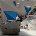 Juliane Wurm Instagram – Yassss! Very happy to be climbing again:)) Second time climbing since gyms were opened again and first post-med-school climbing session 😁😁😁 @mammut_swiss1862 
@madrockclimbing Cologne, Germany