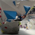 Juliane Wurm Instagram - Yassss! Very happy to be climbing again:)) Second time climbing since gyms were opened again and first post-med-school climbing session 😁😁😁 @mammut_swiss1862 @madrockclimbing Cologne, Germany