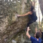 Juliane Wurm Instagram – Tree meets rock & me. 
Personalised version of [chaînon manquant] #diy