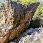 Juliane Wurm Instagram – Me, hanging out in Bahratal, discovering fancy boulders and my friends’ photographic talents.