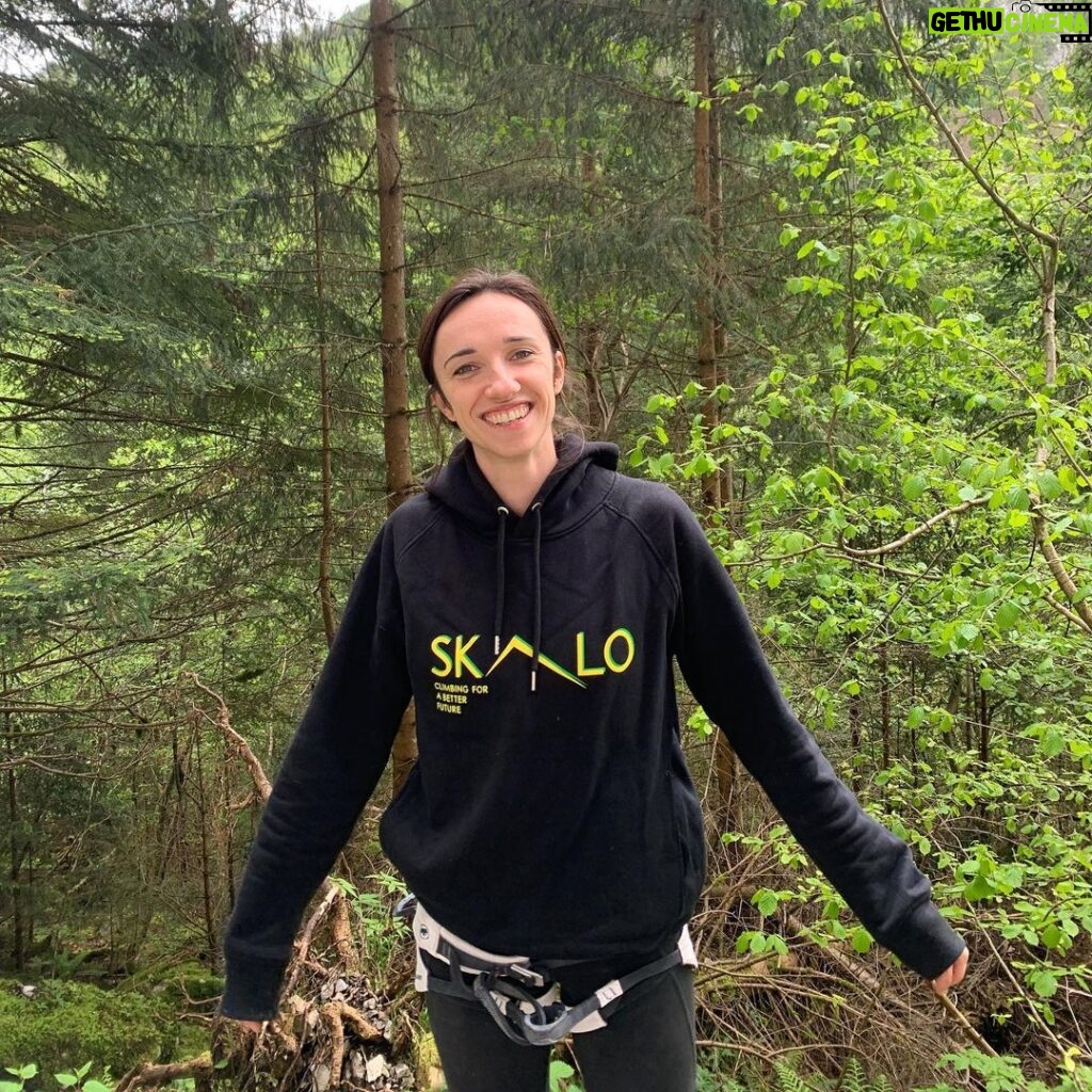 Juliane Wurm Instagram - Delighted to be teaming up with @skalo.climbing. @skalo.climbing is a company dedicated to crafting all kinds of accessories for climbers. By donating their profits, they support organizations working tirelessly to improve access to education, healthcare, and basic necessities for those in need. Check them out, and next time you need chalk, get it from them :)