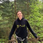 Juliane Wurm Instagram – Delighted to be teaming up with @skalo.climbing. 
@skalo.climbing is a company dedicated to crafting all kinds of accessories for climbers. By donating their profits, they support organizations working tirelessly to improve access to education, healthcare, and basic necessities for those in need. Check them out, and next time you need chalk, get it from them :)