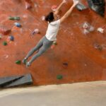 Juliane Wurm Instagram - #tb to when gym bouldering was still a kind of normal thing to do... . @mammut_swiss1862 @madrockclimbing Boulderplanet