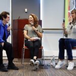 Julie Foudy Instagram – Always an absolute honor when I get time with the legend herself, BILLIE JEAN KING. She is the thread that weaves all us female athletes together. Tireless advocate, friend and mentor. I love this woman so damn much. We caught up for our live podcast the day before the Women’s Sports Foundation gala. Enjoy! ❤️🙏🏼 #laughterpermittedpodcast New York City