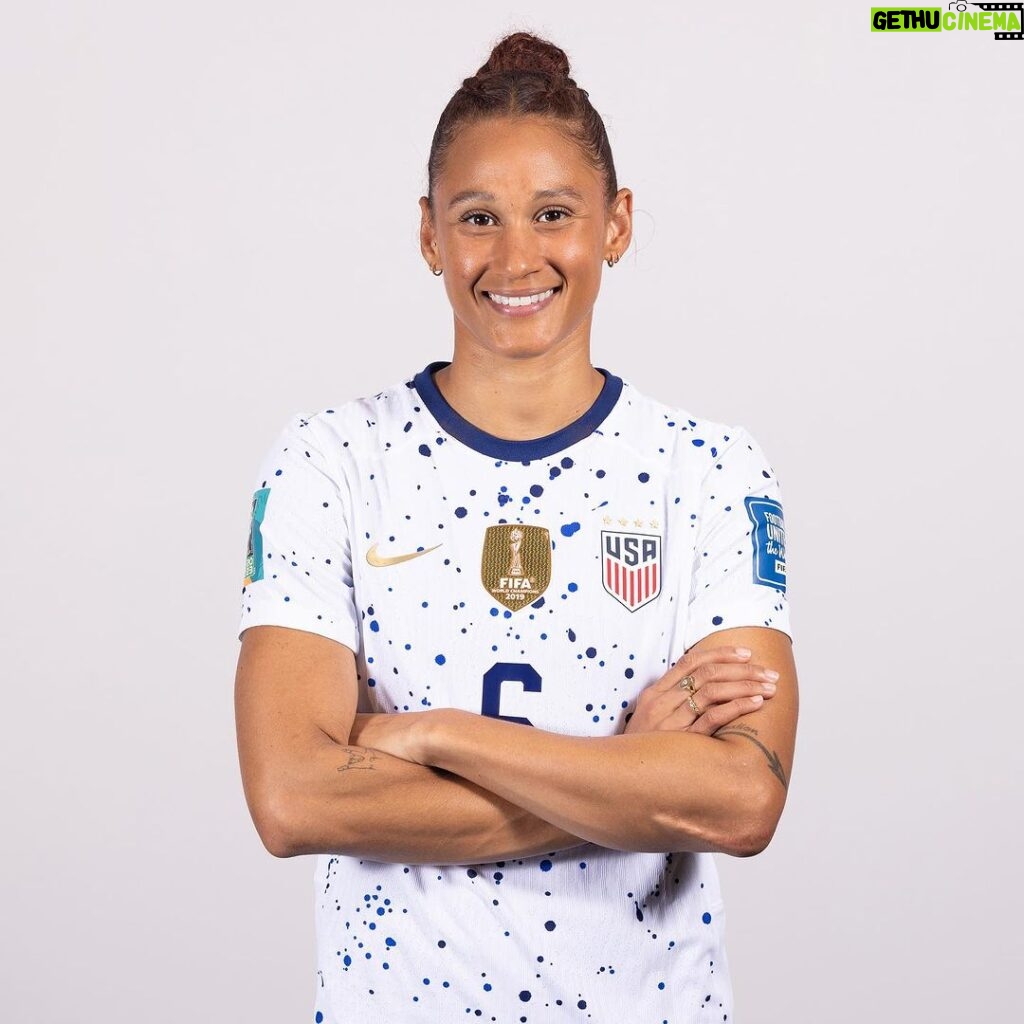 Julie Foudy Instagram - Season 10 is officially underway and we launch this season w USWNT player Lynn Williams. Whoop whoop! We talk WWC, her journey to NT taking the back roads, & highs and lows of last few years. Enjoy!!! #laughterpermittedpodcast