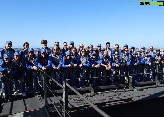 Julie Foudy Instagram - Ahhh, Sydney. Joined all our @weareangelcity friends to rock the Sydney Bridge climb today. Even tried a little 3 clap on top to get the USA mojo back. Love this group so much. β€οΈππΌππΌππΌππΌ Sydney Harbour Bridge