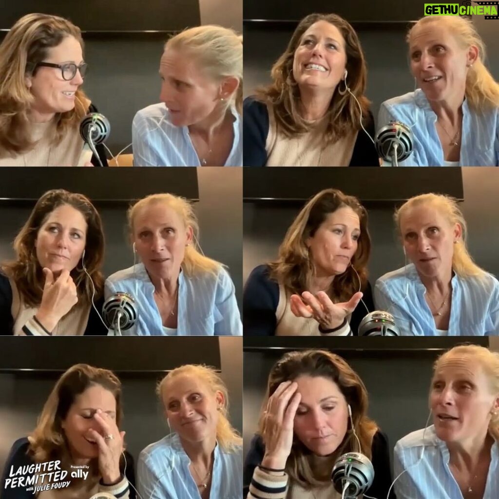 Julie Foudy Instagram - Welp, our stages of emotion all pretty evident. 😬@kristinelilly and I try and break down the USA vs Portugal match. Big breaths party people. #laughterpermittedpodcast Auckland, New Zealand