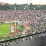 Julie Foudy Instagram - Closed out 2023 strong w Zach Bryan in San Diego and then started New Year equally strong w Rose Bowl game that was insane! Gonna need 3 days to sleep. Lucky indeed. Happy New year party people and happy birthday to my sweet Izzy (separate pics for that)! 💃🏻❤️🎉🙏🏼 Rose Bowl Stadium