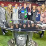Julie Foudy Instagram - An amazing Year 1 in the books for soccer with Turner Sports. Love this group so much! 🙏🏼❤️