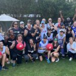 Julie Foudy Instagram - Ok, so maybe the white bibbed team did not win in our vicious kickball game (shout out to Gabi who broke her arm!), but it wasn’t for lack of intensity or passion. Maybe next time I’ll put the beer bottle down. Nahhhh. #espnwsummit #thatsaW (for other team) 📷: Daniel Stark & Chloe Jackman/ESPN Images Ojai Valley Inn And Spa