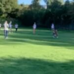 Julie Foudy Instagram - Ok, so maybe the white bibbed team did not win in our vicious kickball game (shout out to Gabi who broke her arm!), but it wasn’t for lack of intensity or passion. Maybe next time I’ll put the beer bottle down. Nahhhh. #espnwsummit #thatsaW (for other team) 📷: Daniel Stark & Chloe Jackman/ESPN Images Ojai Valley Inn And Spa
