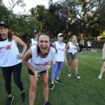 Julie Foudy Instagram - Ok, so maybe the white bibbed team did not win in our vicious kickball game (shout out to Gabi who broke her arm!), but it wasn’t for lack of intensity or passion. Maybe next time I’ll put the beer bottle down. Nahhhh. #espnwsummit #thatsaW (for other team) 📷: Daniel Stark & Chloe Jackman/ESPN Images Ojai Valley Inn And Spa