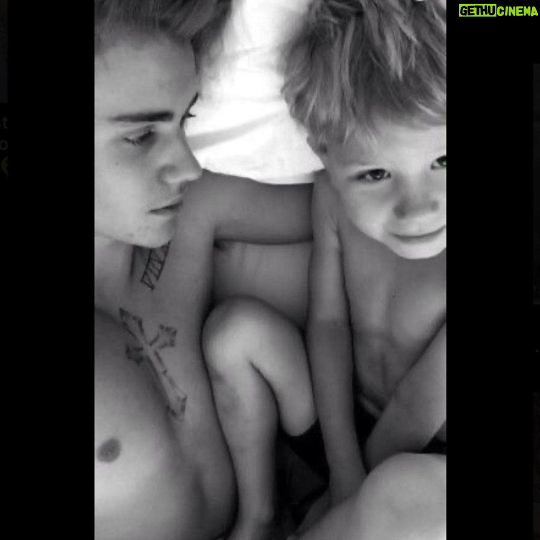 Justin Bieber Instagram - GONNA MAKE YOU ALL FEEL OLD MY FAVORITE LITTLE MAN IN THE WORLD IS GOING INTO HIGH SCHOOL TODAY. SO PROUD OF YOU, SO LUCKY TO BE YOUR BIG BROTHER. MISS YOU SO MUCH