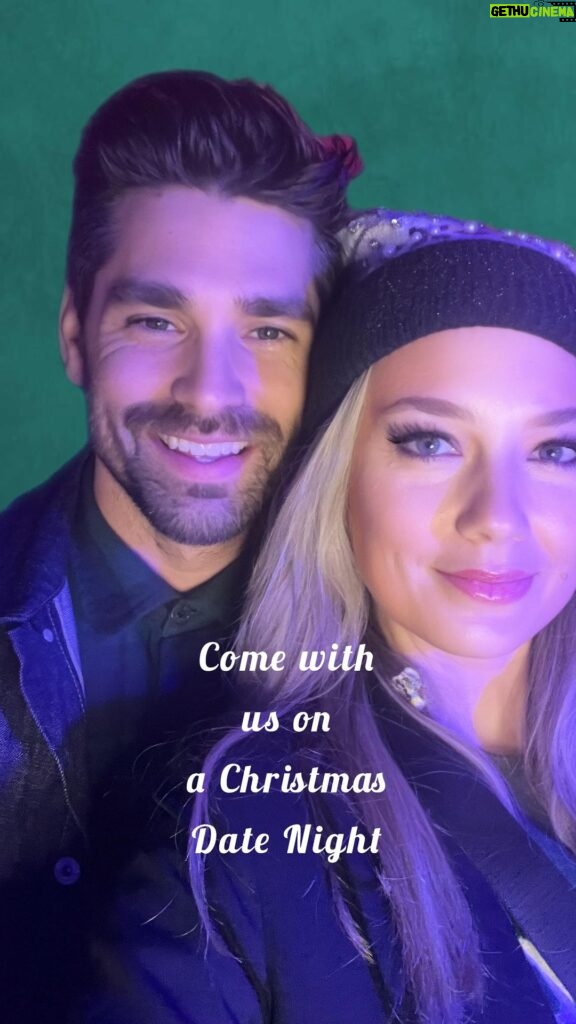 Justin Gaston Instagram - I love going out with @jmichaelgaston but sometimes the best date nights are spent at home watching a good movie! A Christmas movie on @greatamericanpureflix is next level! #christmas #christmasmovies #datenight #mypov #pureflixoriginal