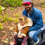 Justin Gaston Instagram - If there’s one thing Liv loves in this world it’s a good train ride!