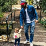 Justin Gaston Instagram - If there’s one thing Liv loves in this world it’s a good train ride!