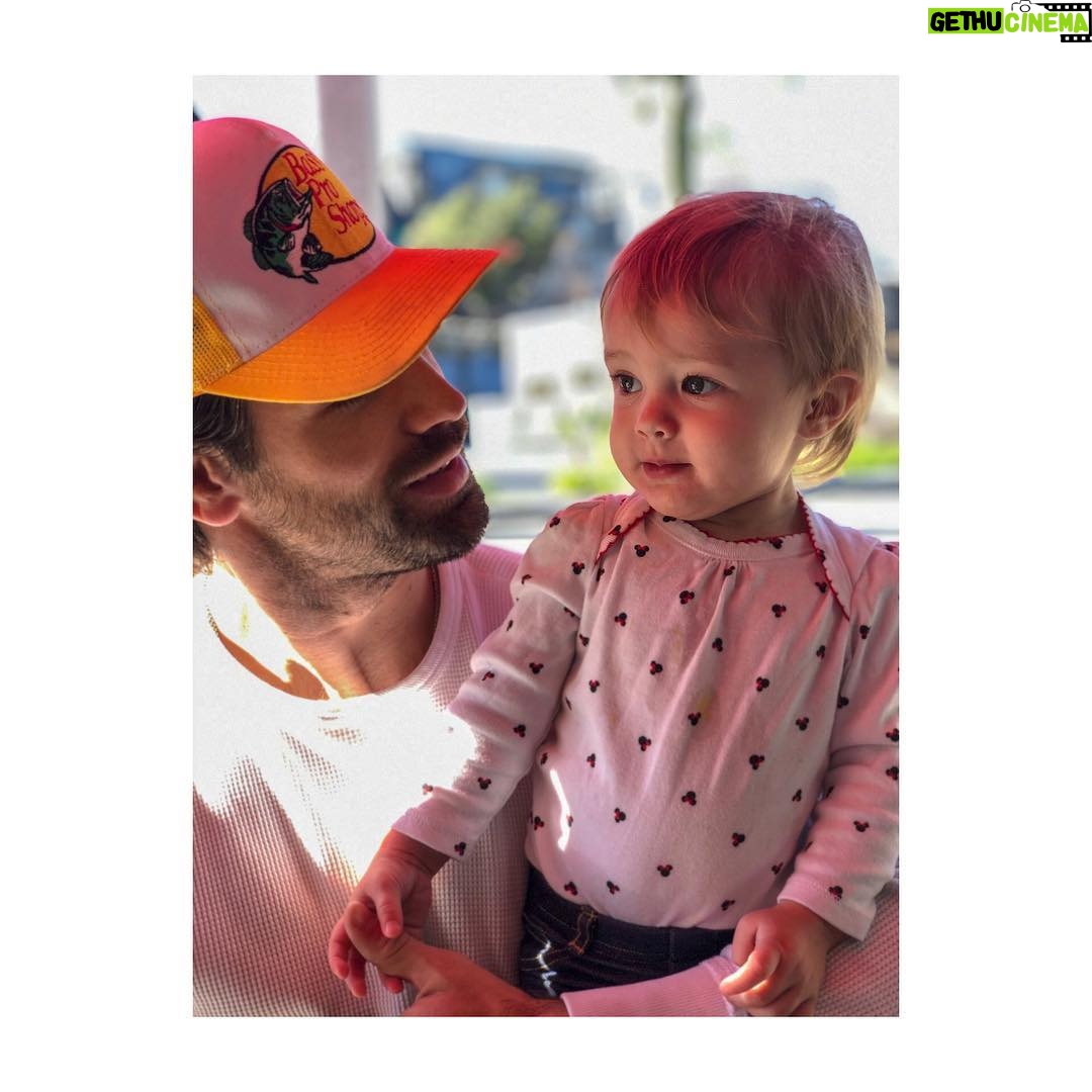 Justin Gaston Instagram - I shall call her.... mini me.