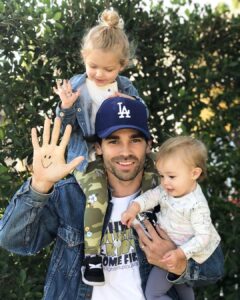Justin Gaston Instagram - I love you so much Olivia. You make everything brighter. Happy #worldadoptionday