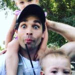 Justin Gaston Instagram - Look mom. No hands.
